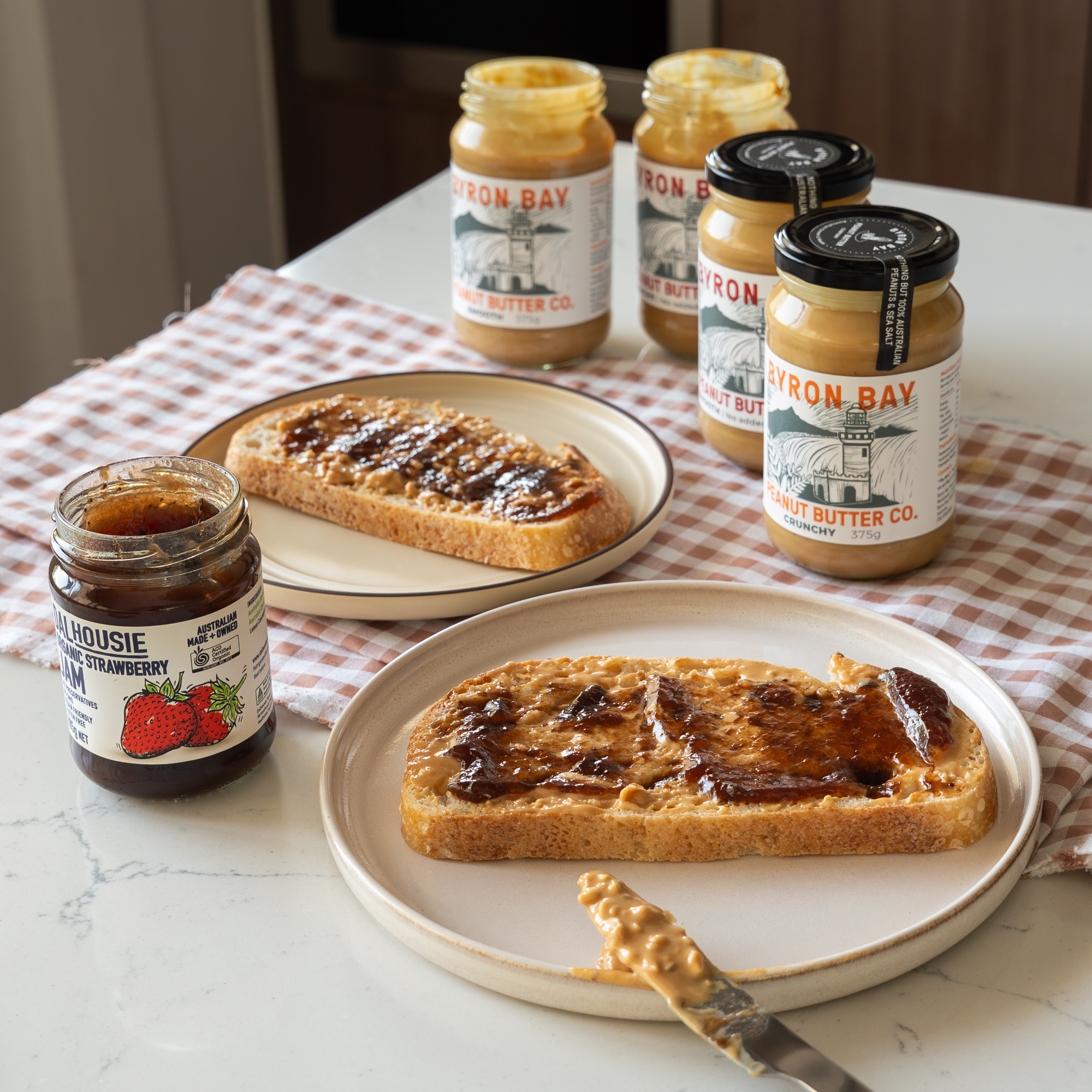 Smooth Unsalted Peanut Butter - Byron Bay Peanut Butter Co